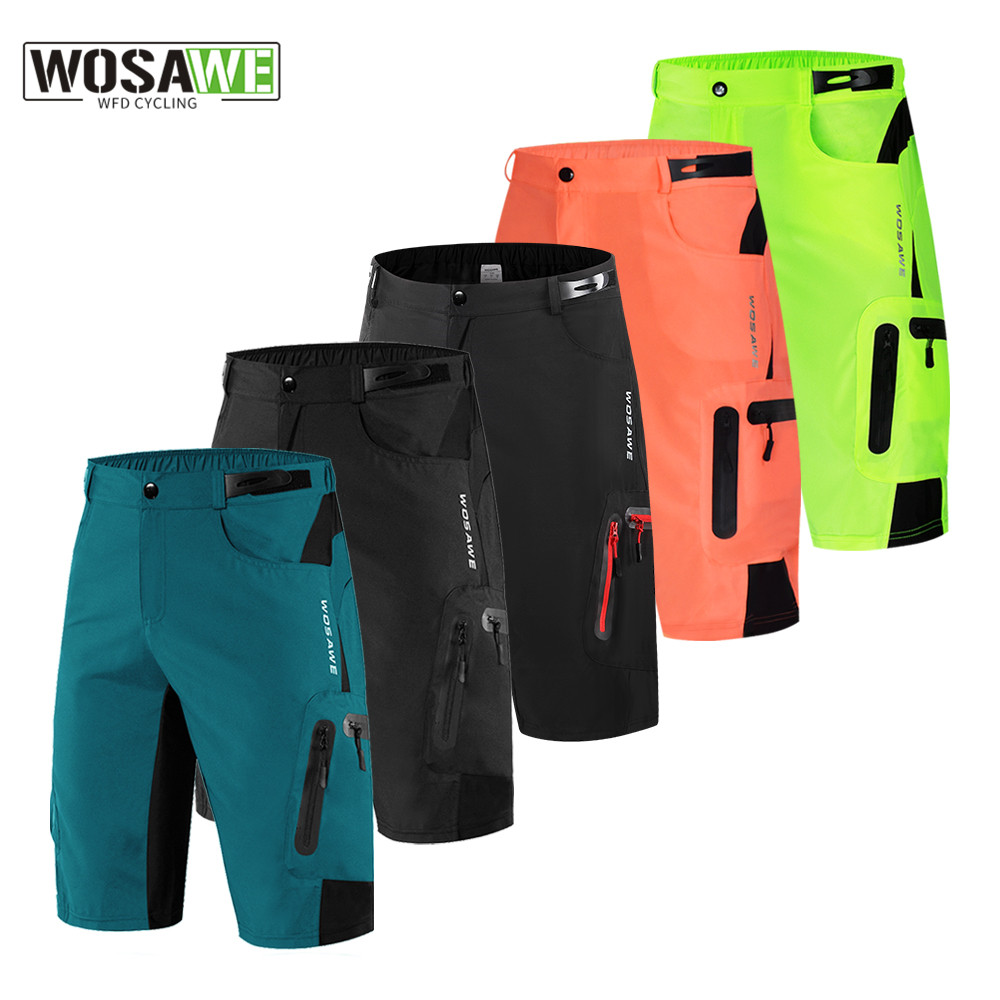 Mountain Biking Overalls - WOSAWE Pantaloncini Motocross Racing Moto MTB