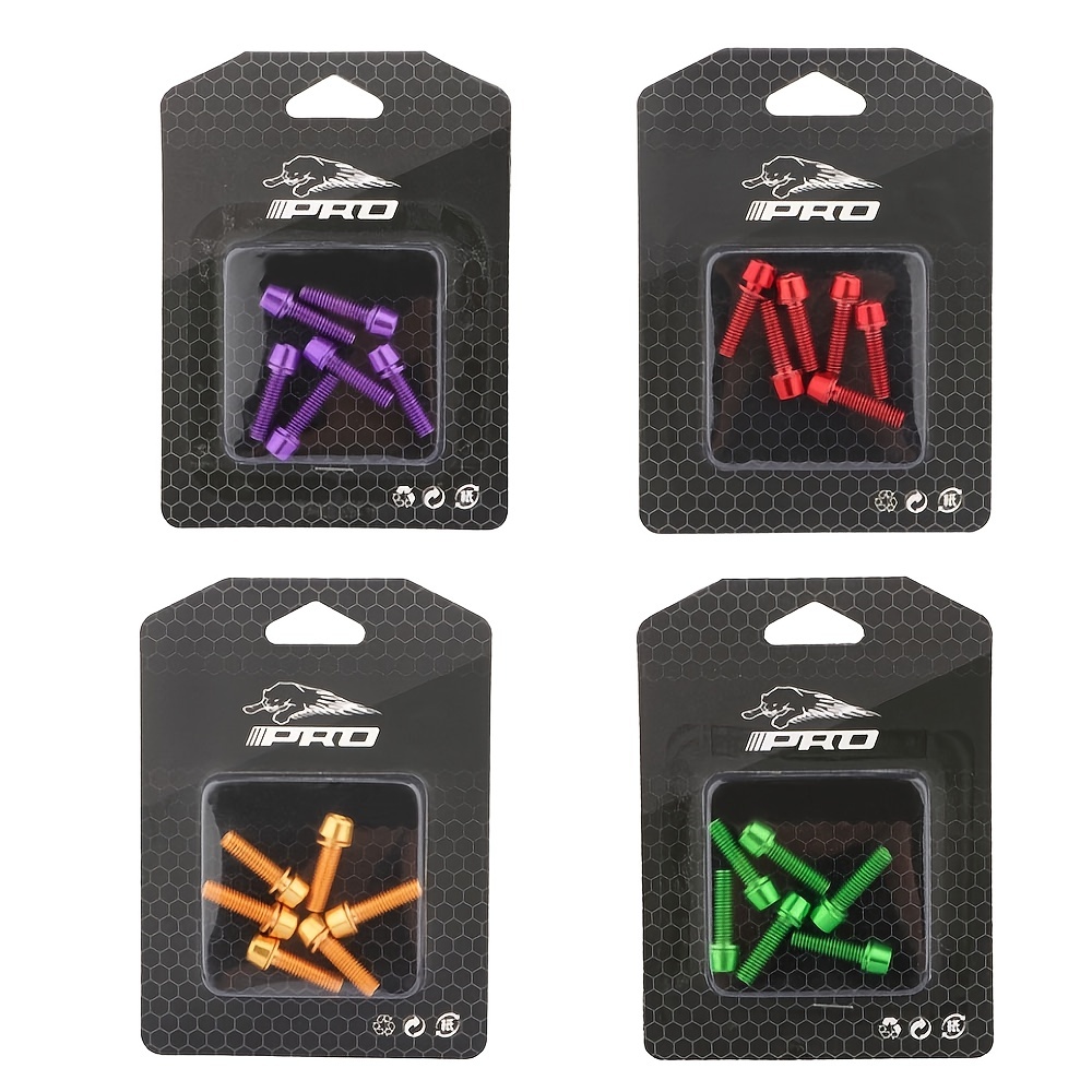 Mountain Biking Water Bottle - 6 pezzi di viti M5 per