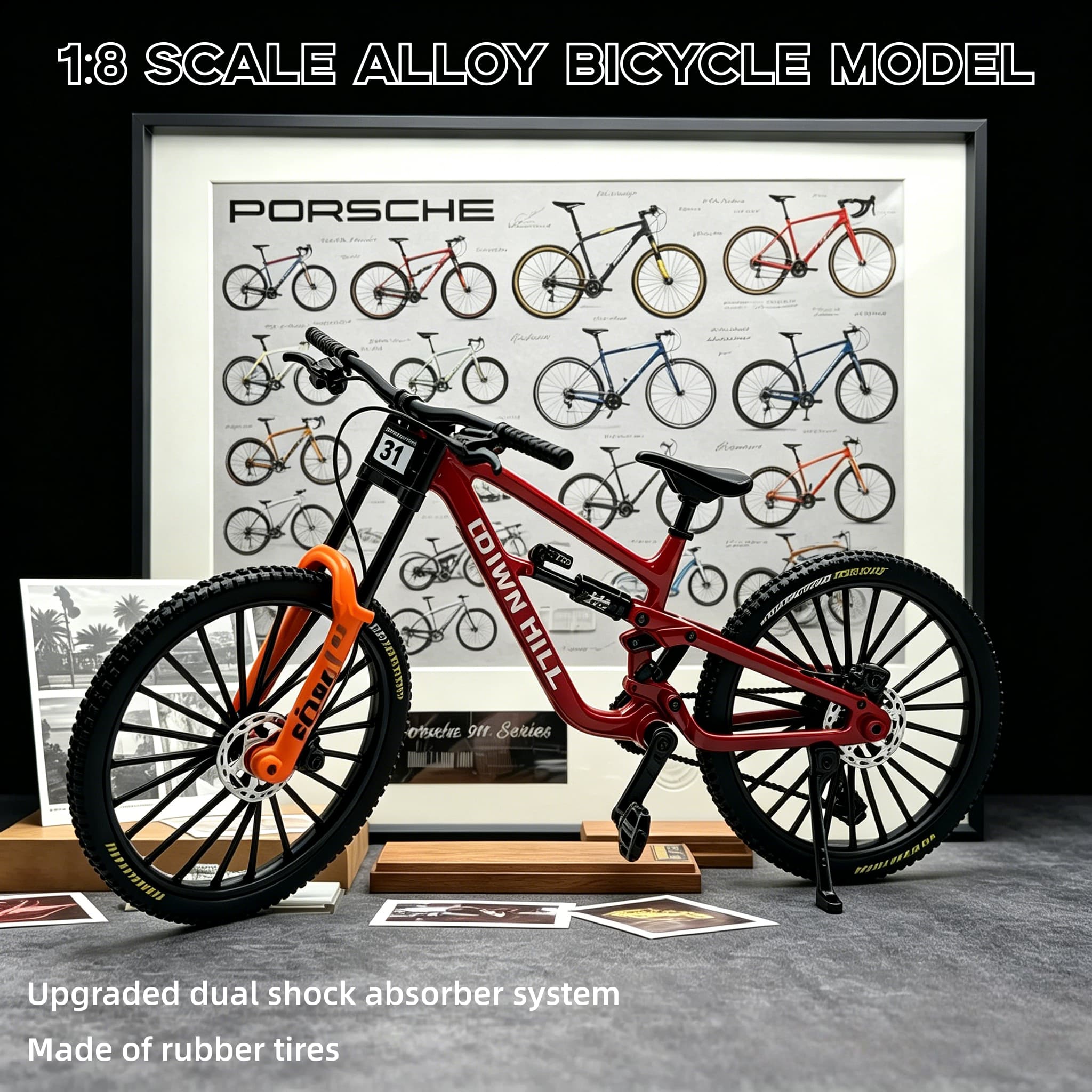 Mountain Biking Overalls - Modello di mountain bike da downhill