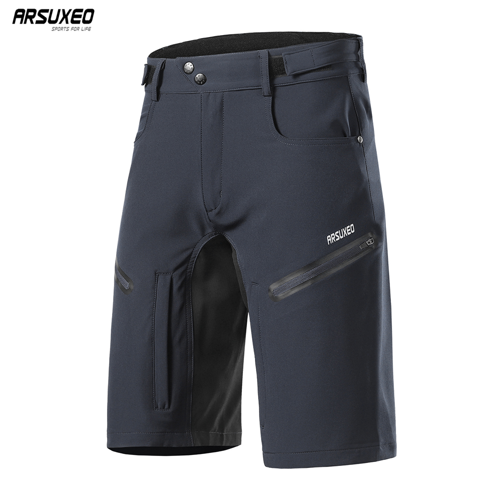 Mountain Biking Overalls - ARSUXEO Pantaloncini da ciclismo da uomo,