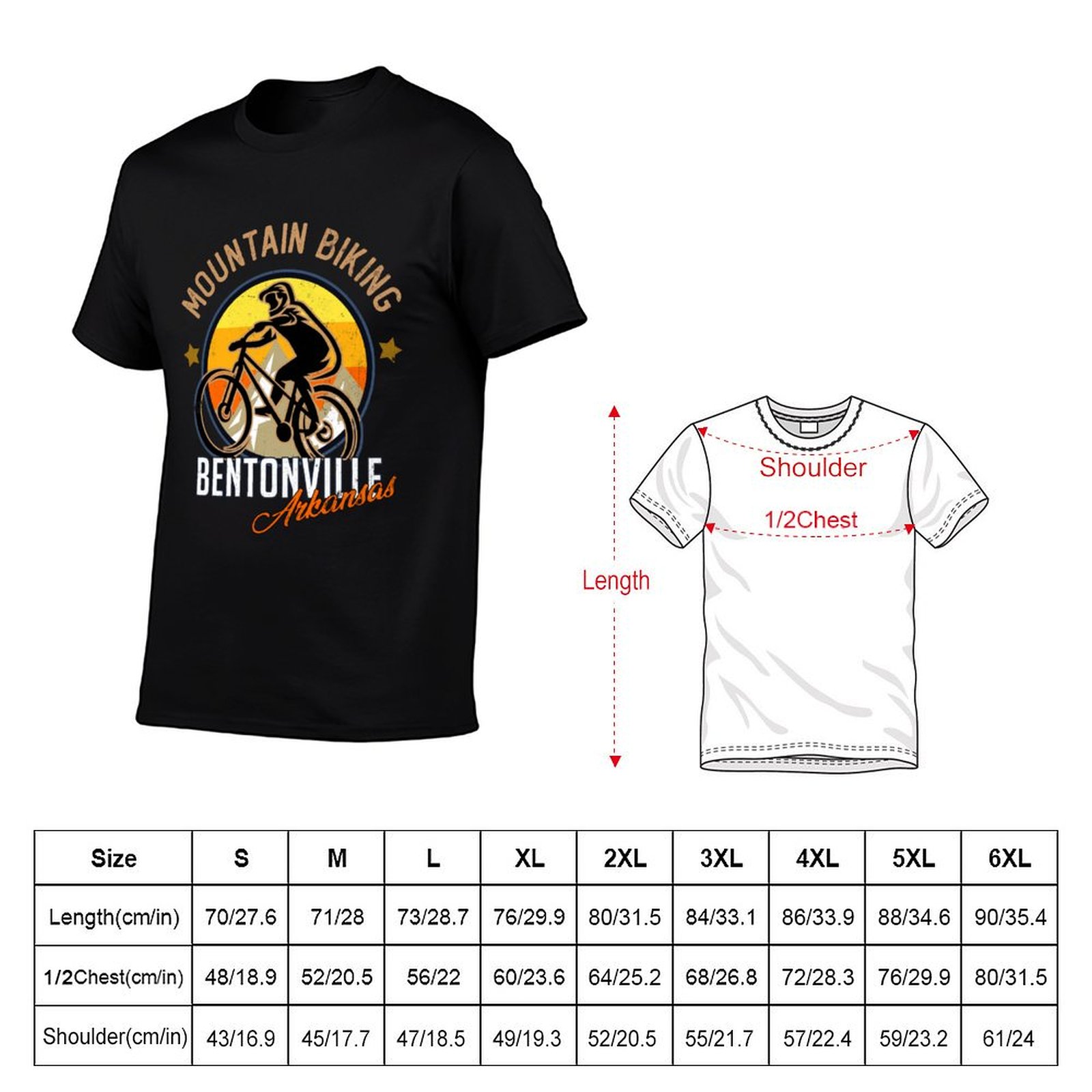 T-shirt da ciclismo in montagn - Mountain Biking Arkansas recensione e prezzo