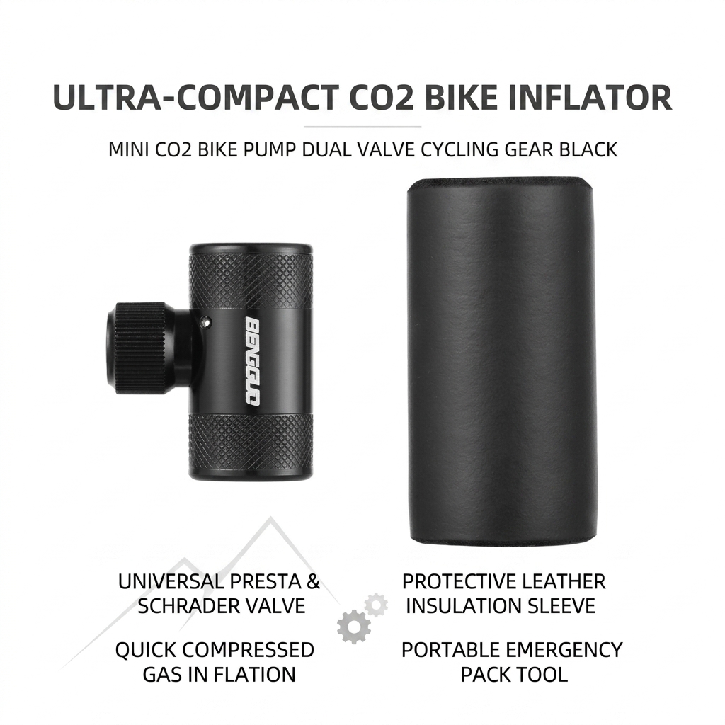 Mini pompa per bici CO-2 per b - Mountain Biking In French recensione e prezzo