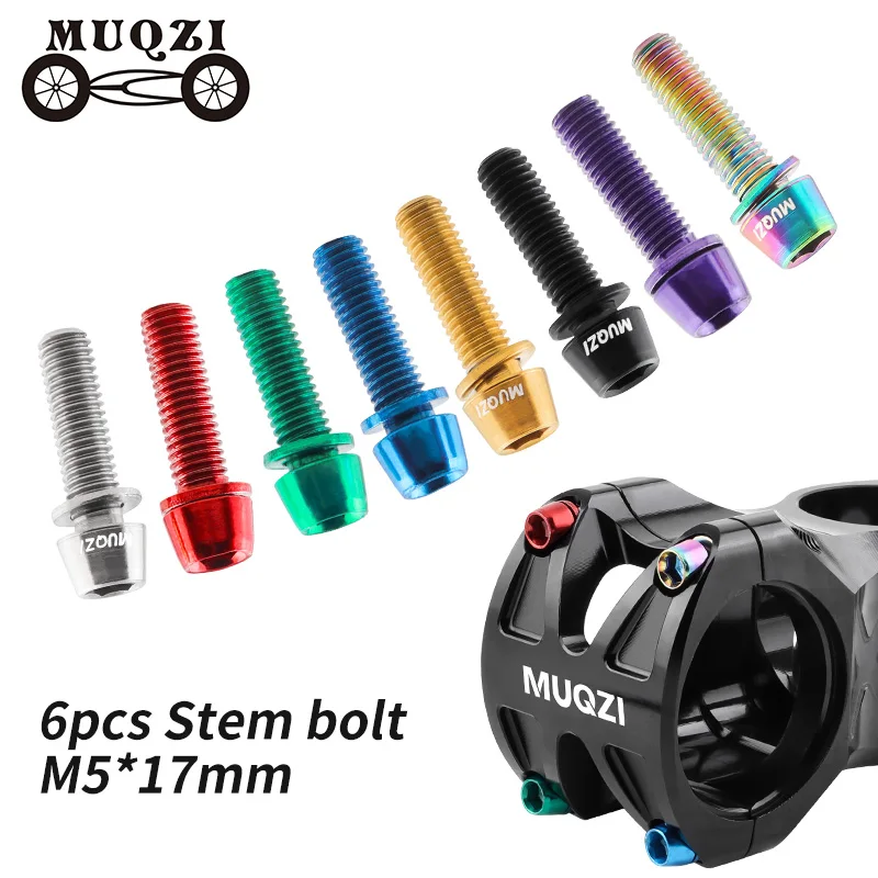 MUQZI 6pcs bulloni stelo M5x17 - Handlebar Riser Stem recensione e prezzo
