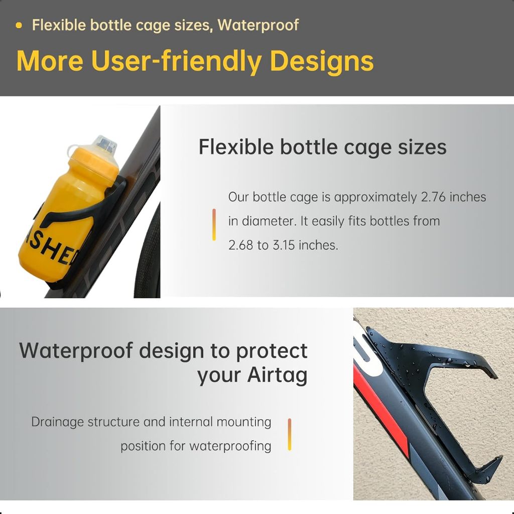 Supporto per bici Airtag nasco - Mountain Biking Water Bottle recensione e prezzo